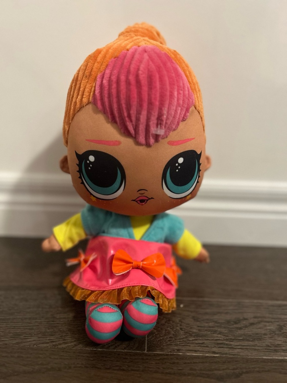LOL Surprise Neon Big Huggable Soft Plush Doll